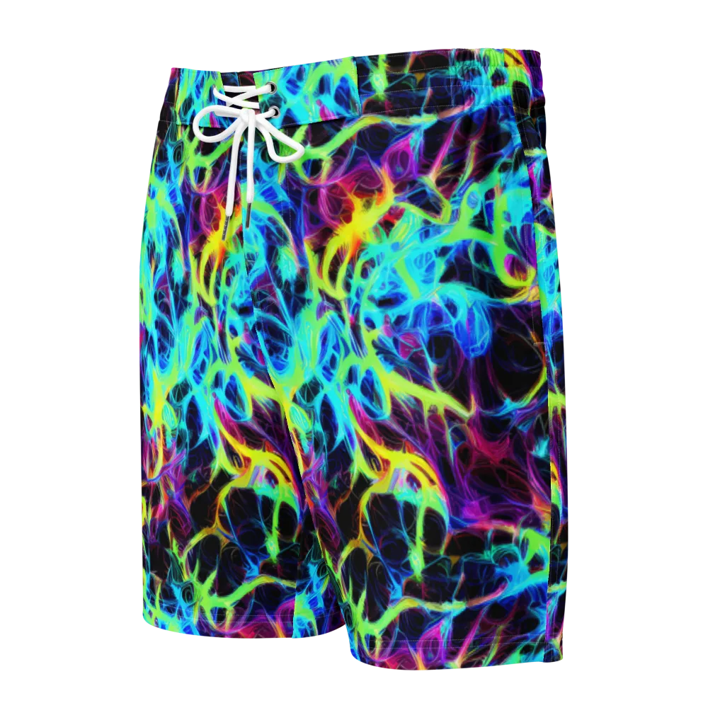 Celestial Tangledown on Men's Board Shorts — Front