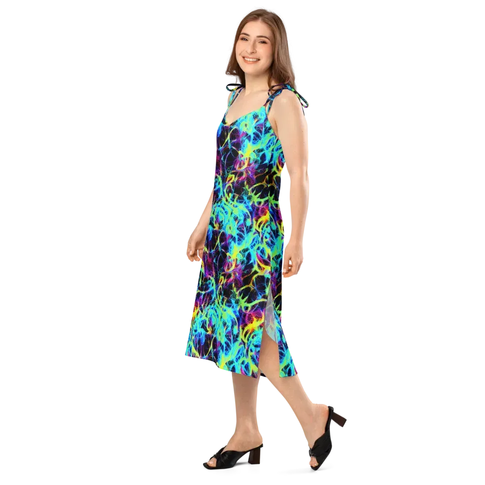 Celestial Tangledown on Slip Dress — Left Front