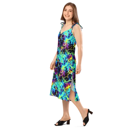 Celestial Tangledown on a Slip Dress