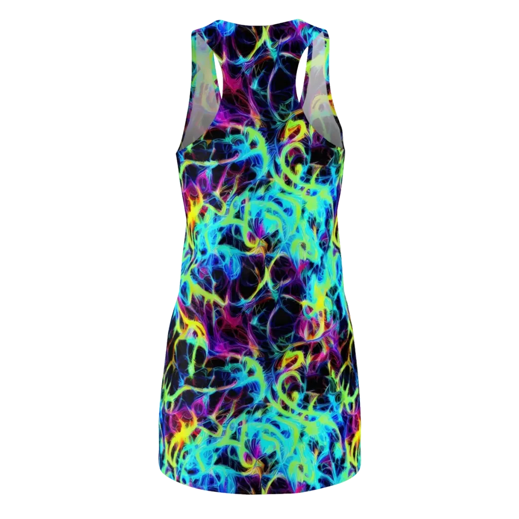 Celestial Tangledown on Racerback Dress — Back