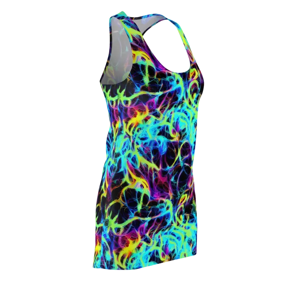 Celestial Tangledown on Racerback Dress — Front Side