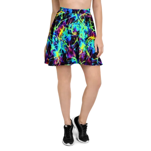 Celestial Tangledown on a Skater Skirt