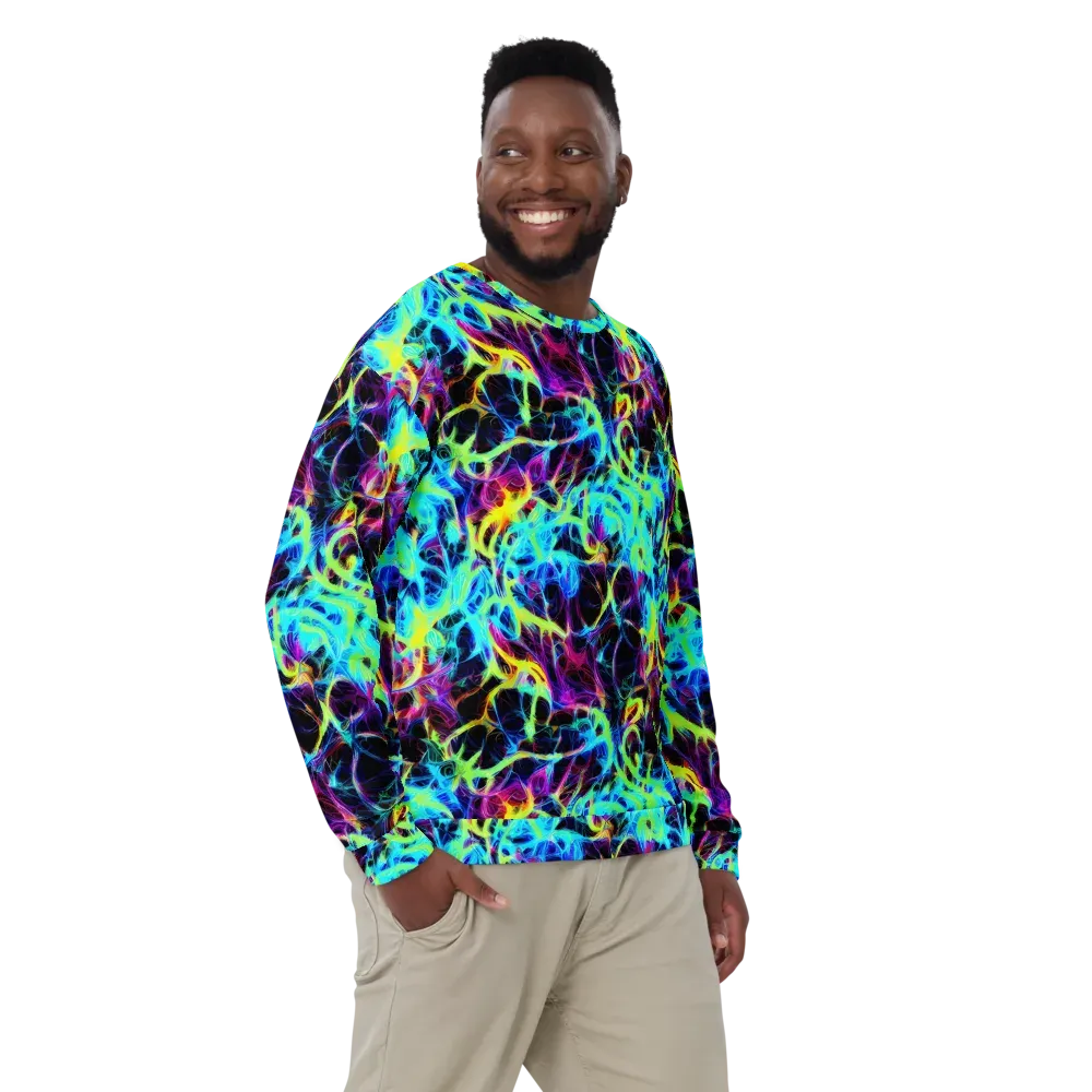 Celestial Tangledown on Sweatshirt — Front
