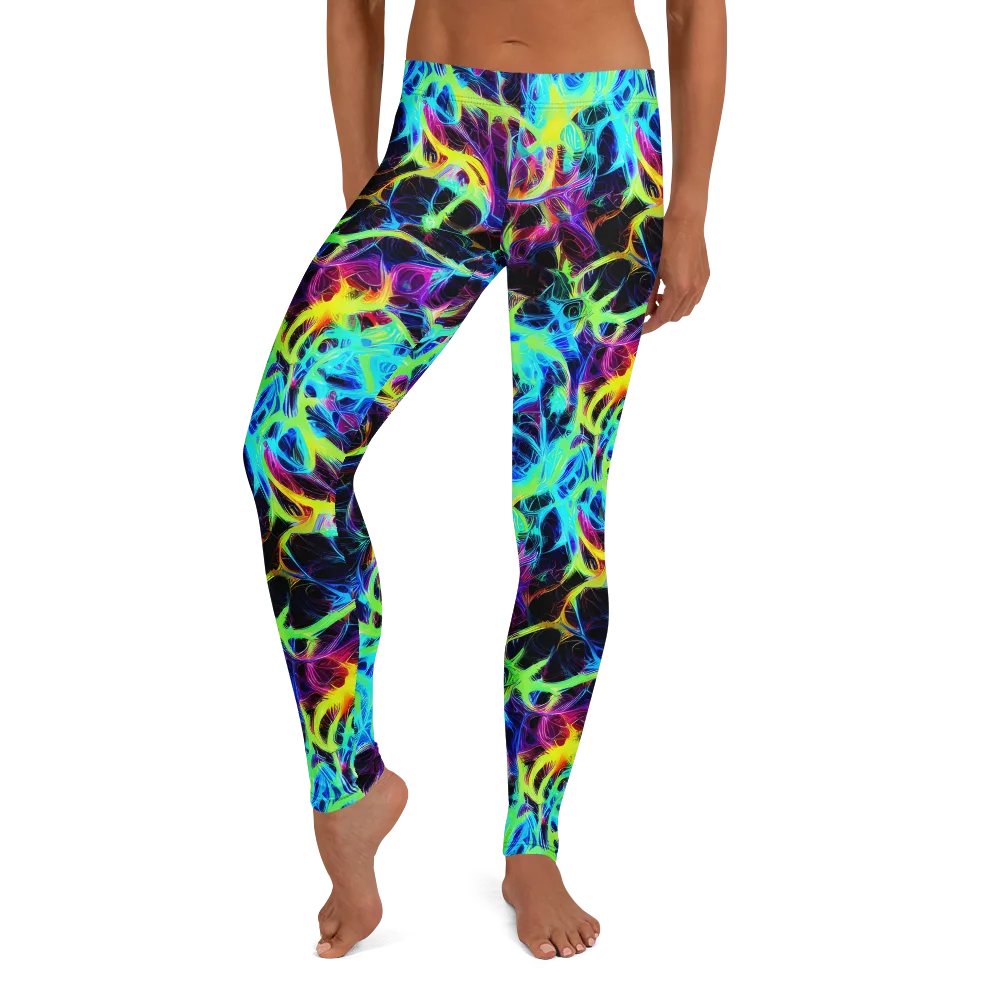 Celestial Tangledown on Leggings — Front