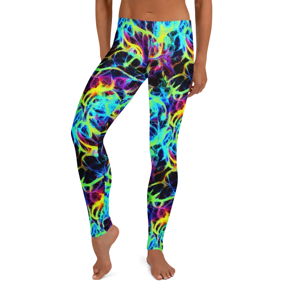 Celestial Tangledown on Leggings — Front