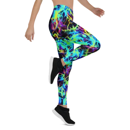 Celestial Tangledown on a Leggings