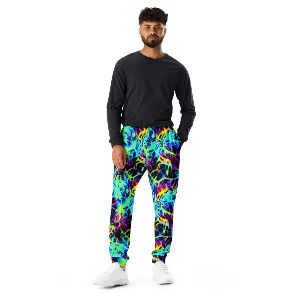 Celestial Tangledown on Men's Joggers — Front