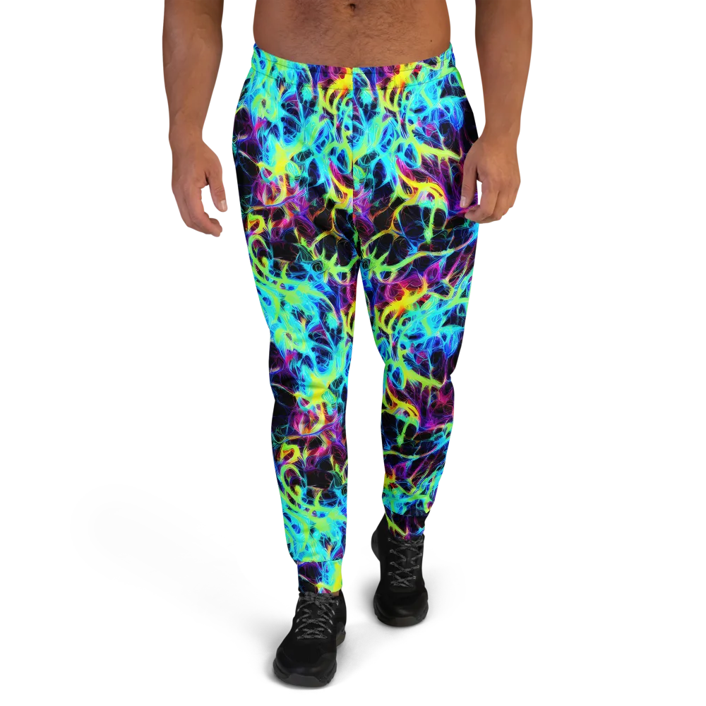 Celestial Tangledown on Men's Joggers — Front