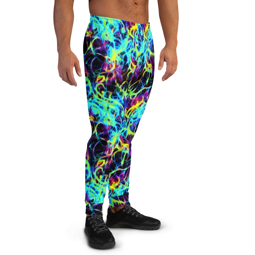 Celestial Tangledown on Men's Joggers — Right