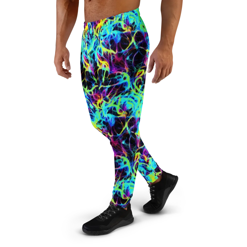 Celestial Tangledown on Men's Joggers — Left