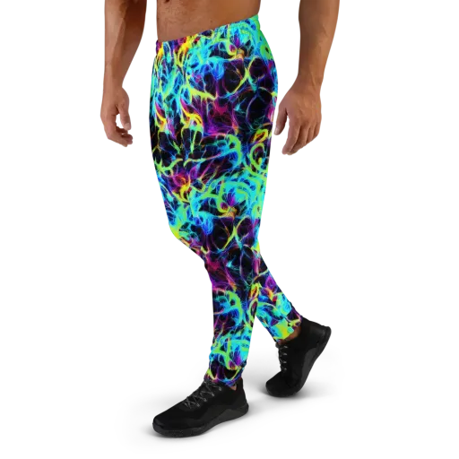Celestial Tangledown on a Men's Joggers