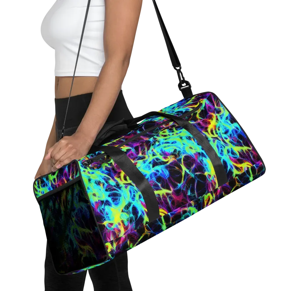 Celestial Tangledown on Duffle Bag — Front