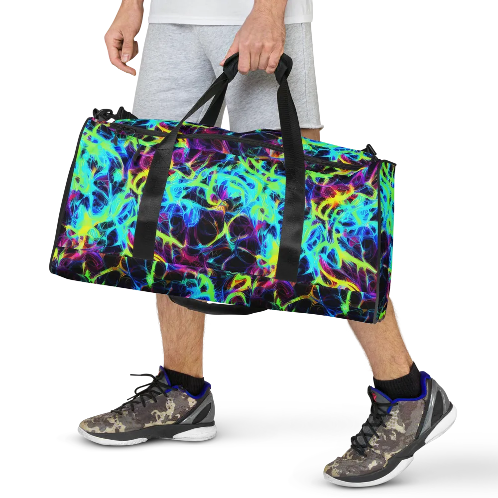Celestial Tangledown on Duffle Bag — Front