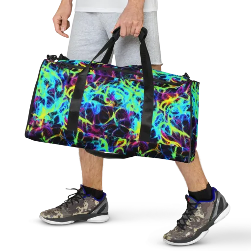 Celestial Tangledown on a Duffle Bag