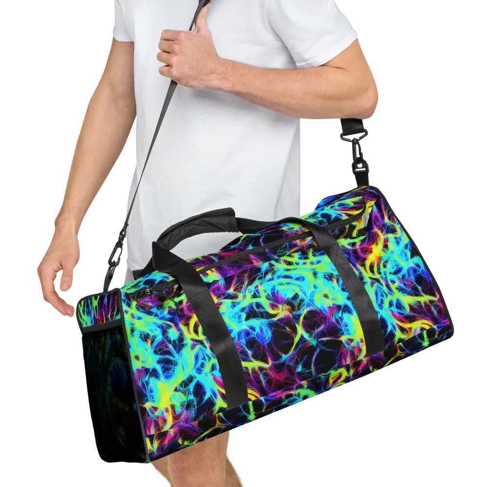 Celestial Tangledown on Duffle Bag — Right Front