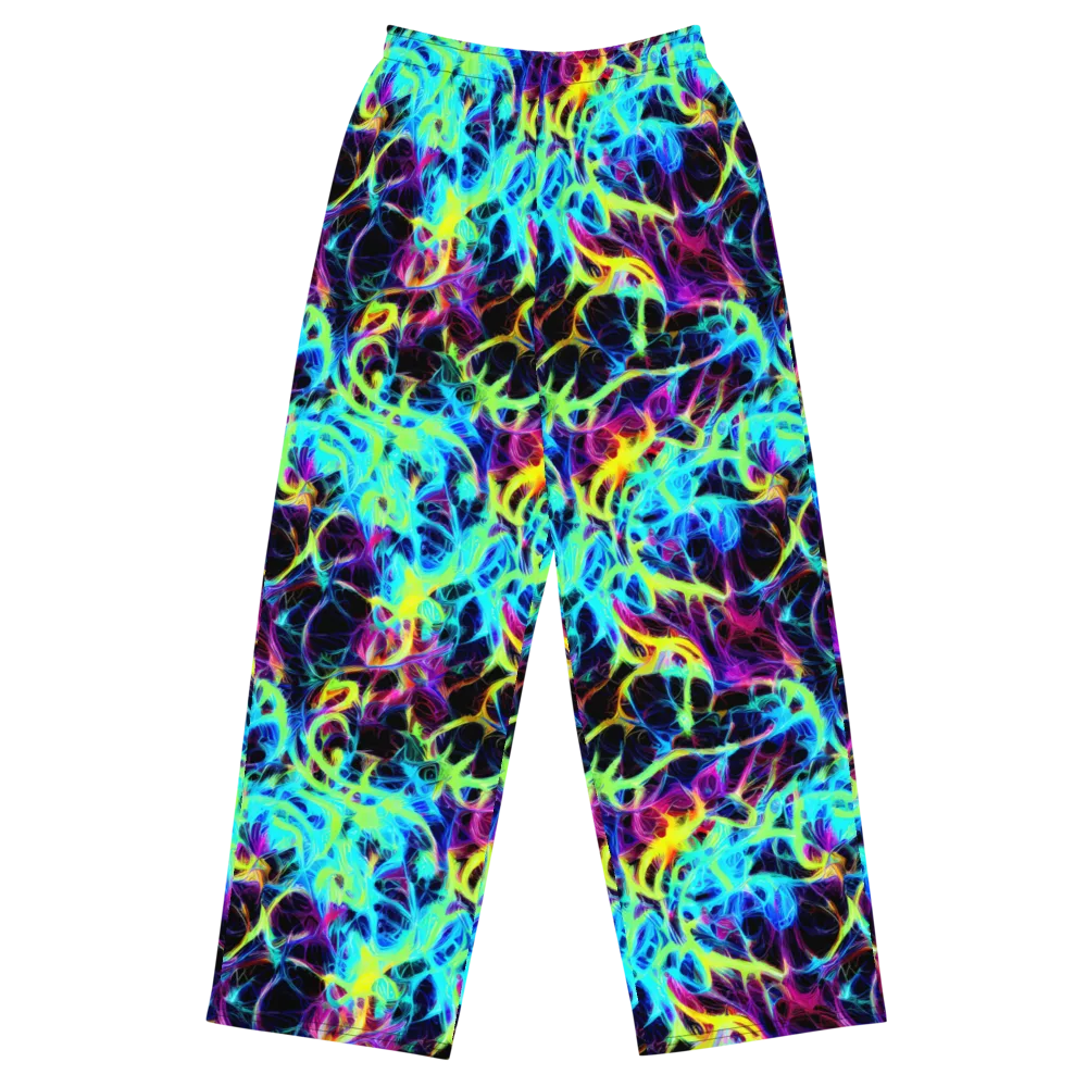 Celestial Tangledown on Wide-Leg Pants — Front