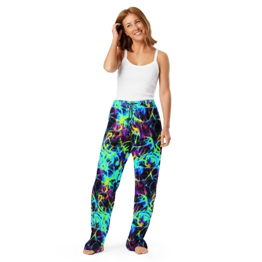 Celestial Tangledown on a Women's Pajama Pants