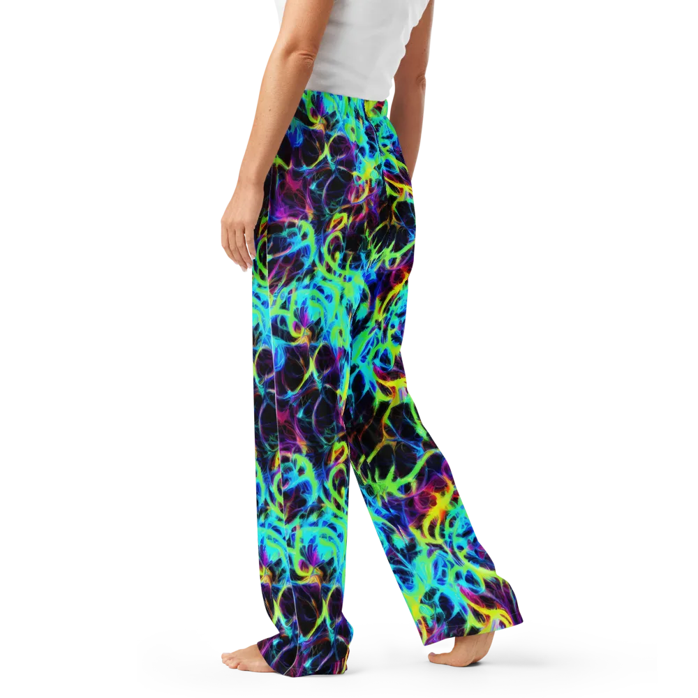 Celestial Tangledown on Women's Pajama Pants — Left