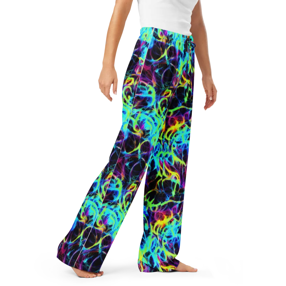 Celestial Tangledown on Women's Pajama Pants — Right Front