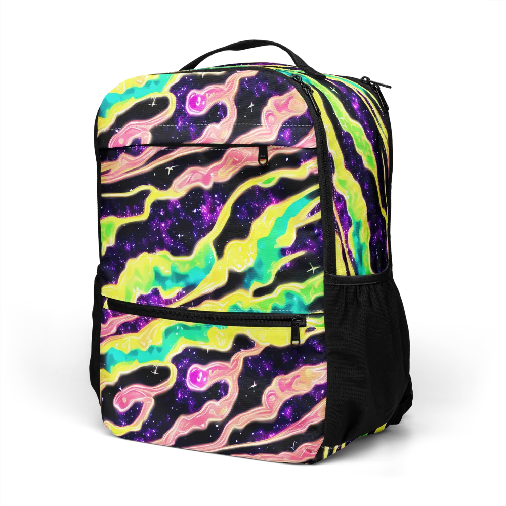 Galactic Taffy on Utility Backpack — Left Front