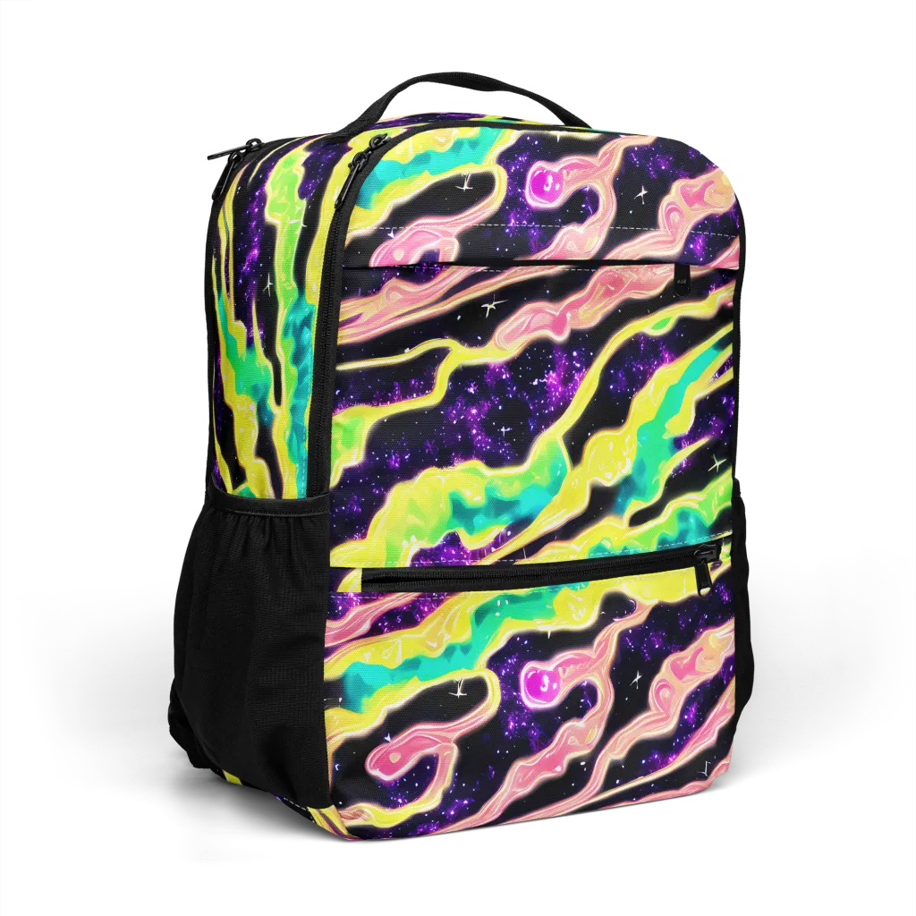 Galactic Taffy on Utility Backpack — Right Front