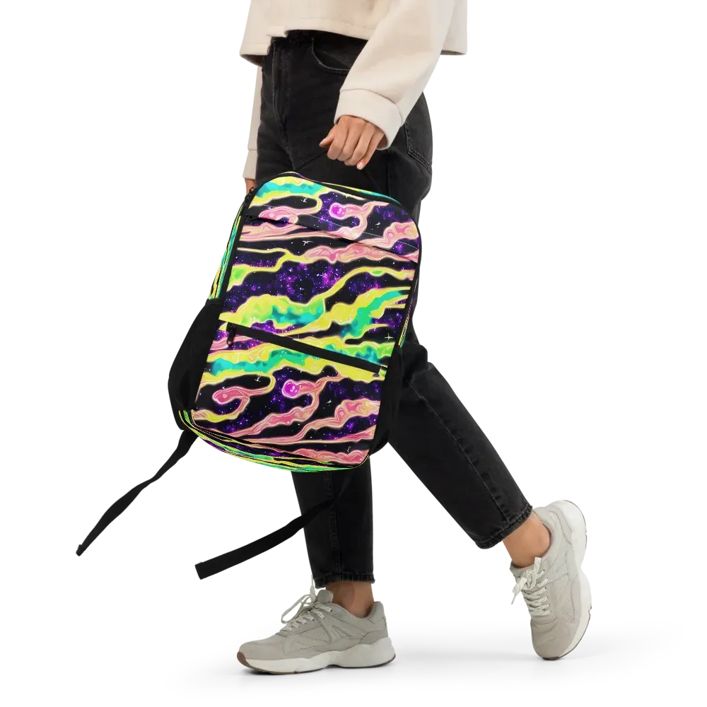 Galactic Taffy on Utility Backpack — Front