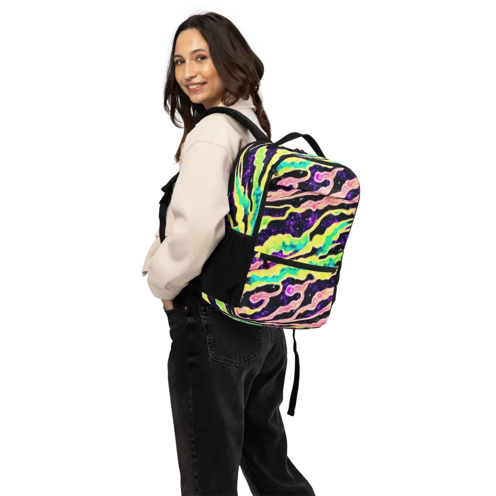 Galactic Taffy on Utility Backpack — Back
