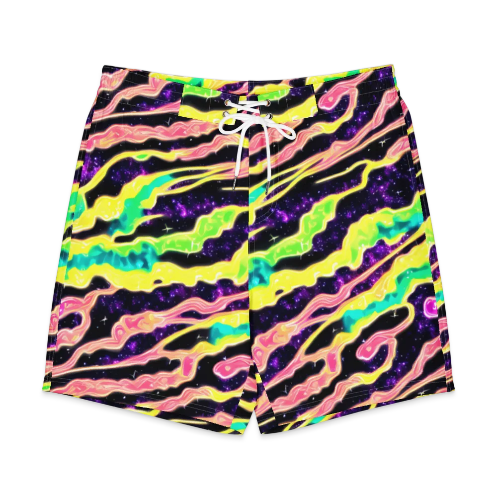 Galactic Taffy on Men's Board Shorts — Front