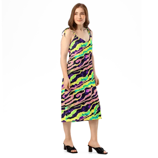 Galactic Taffy on a Slip Dress