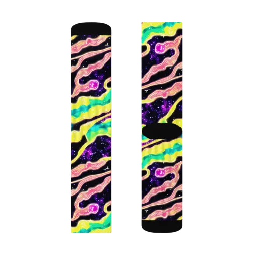 Galactic Taffy on a Socks