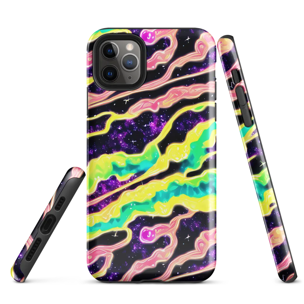 Galactic Taffy on Tough Case for iPhone® — Front