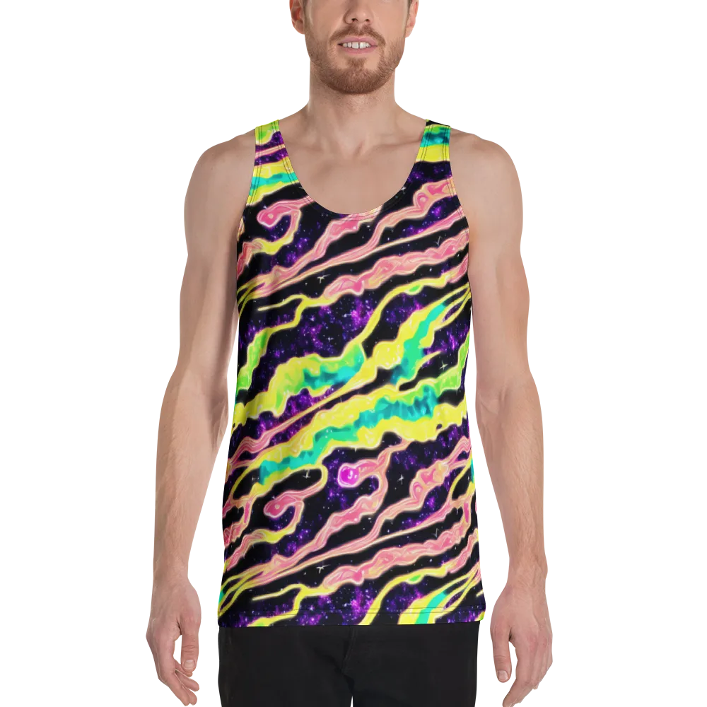 Galactic Taffy on Men's Tank Top — Front