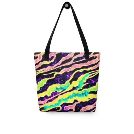 Galactic Taffy on a Tote Bag