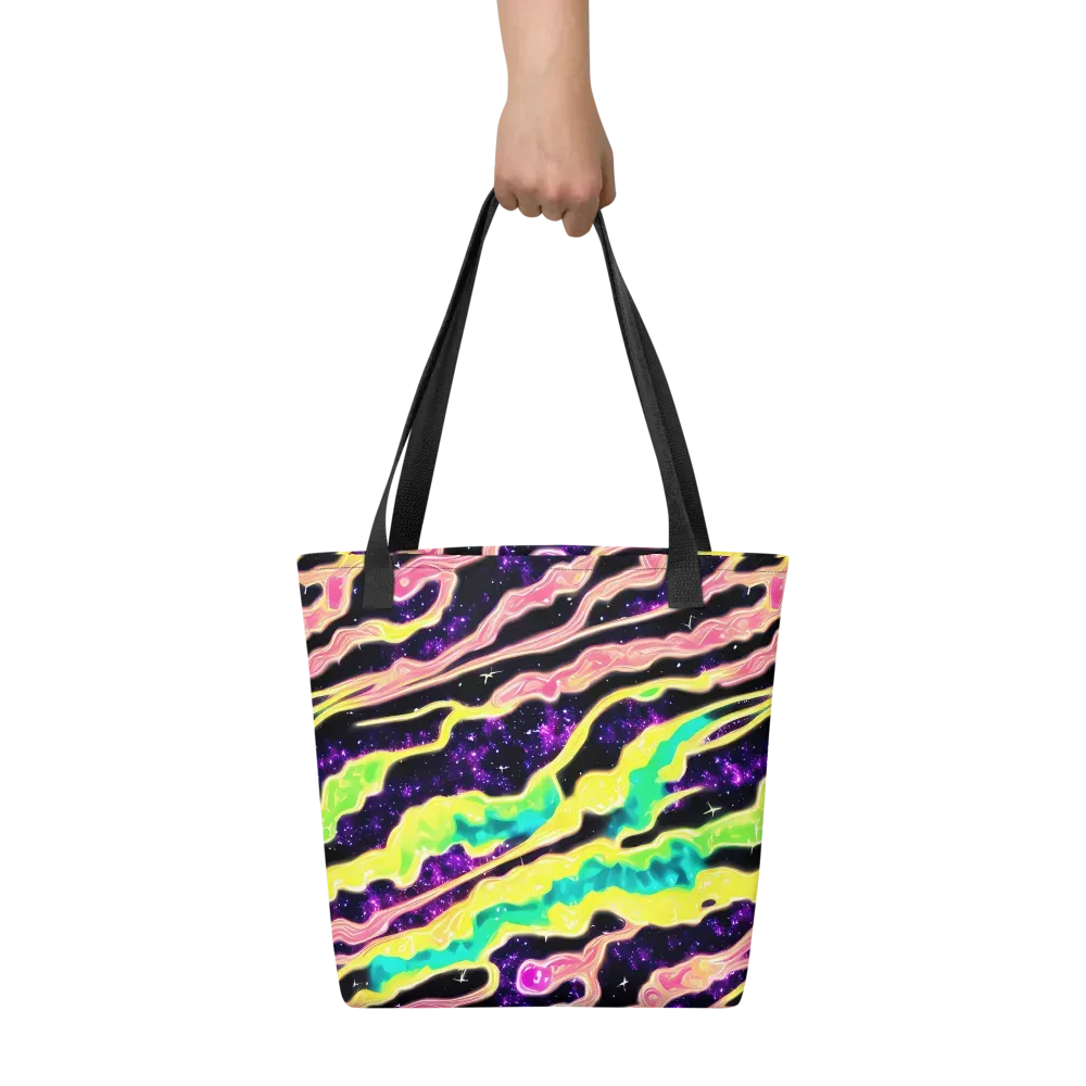 Galactic Taffy on Tote Bag — Front