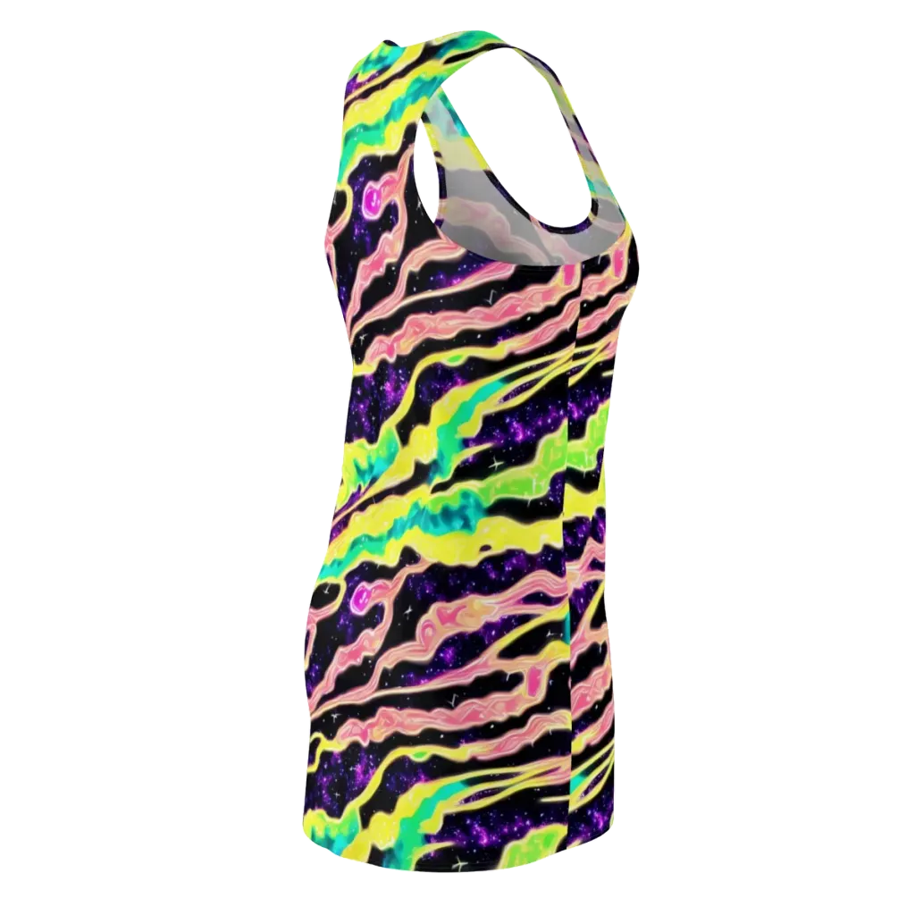 Galactic Taffy on Racerback Dress — Back Side