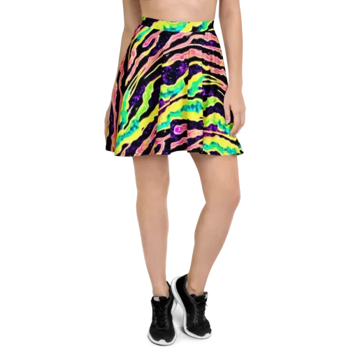 Galactic Taffy on a Skater Skirt