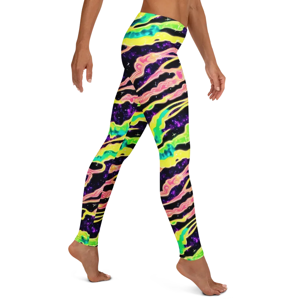 Galactic Taffy on Leggings — Right