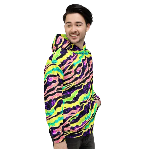 Galactic Taffy on a Hoodie
