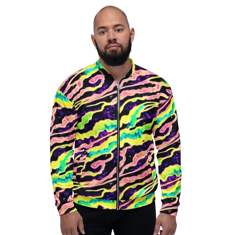 Galactic Taffy on Bomber Jacket — Front
