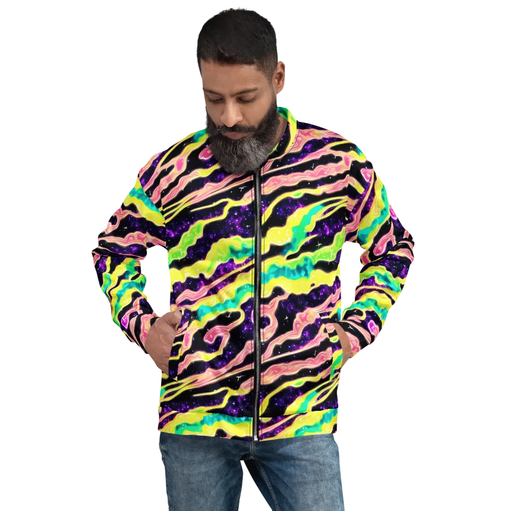 Galactic Taffy on Bomber Jacket — Front