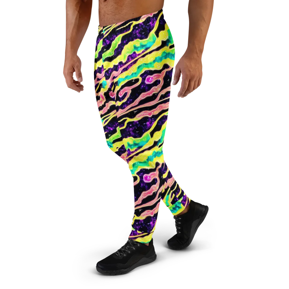 Galactic Taffy on Men's Joggers — Left