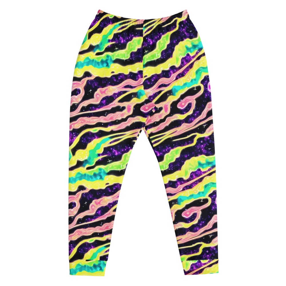 Galactic Taffy on Men's Joggers — Front