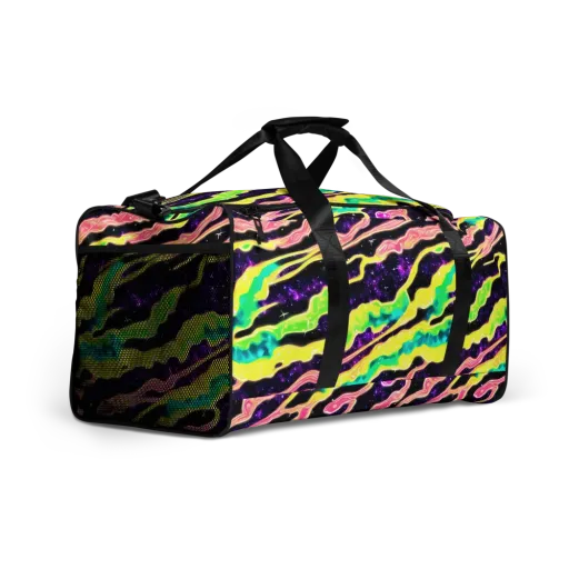 Galactic Taffy on a Duffle Bag