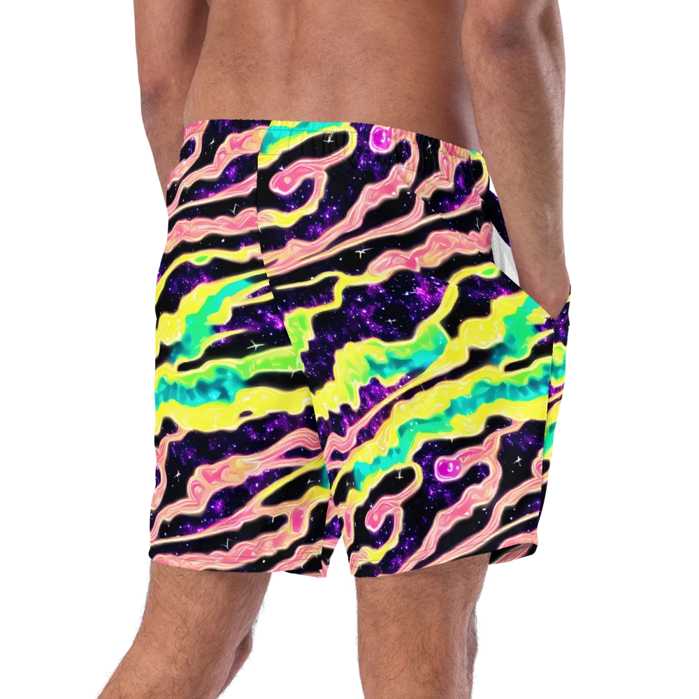 Galactic Taffy on Swim Trunks — Right Back