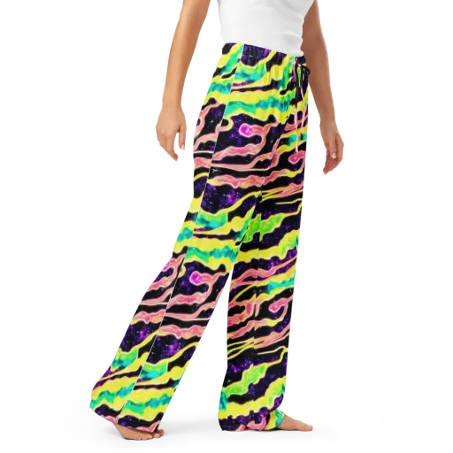 Galactic Taffy on a Women's Pajama Pants