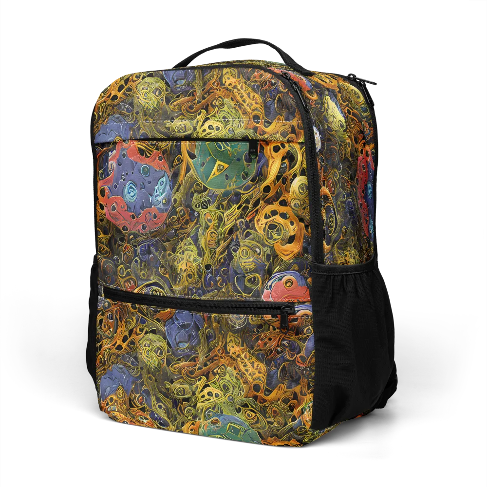 Chromatic Cauldron on Utility Backpack — Left Front