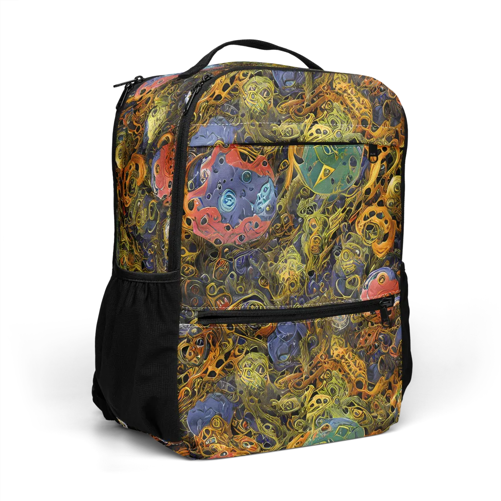 Chromatic Cauldron on Utility Backpack — Right Front