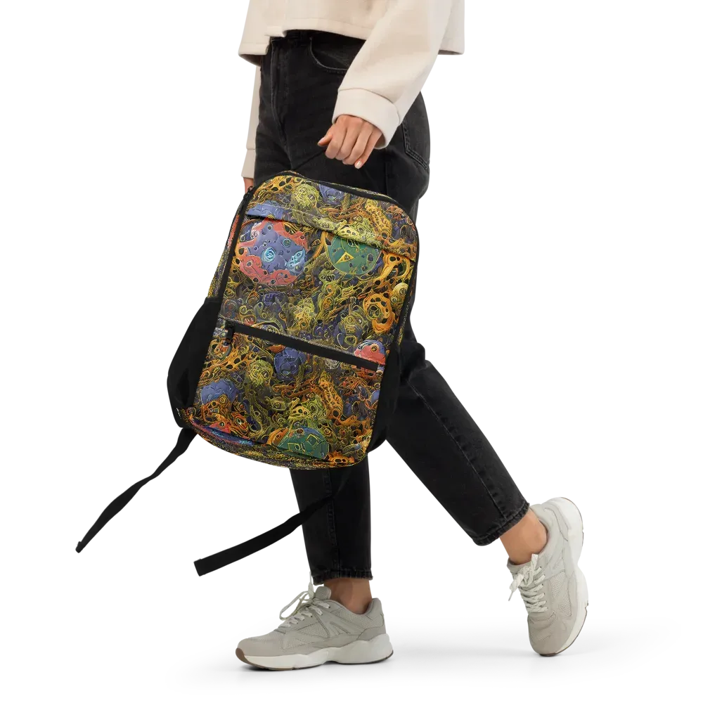 Chromatic Cauldron on Utility Backpack — Front