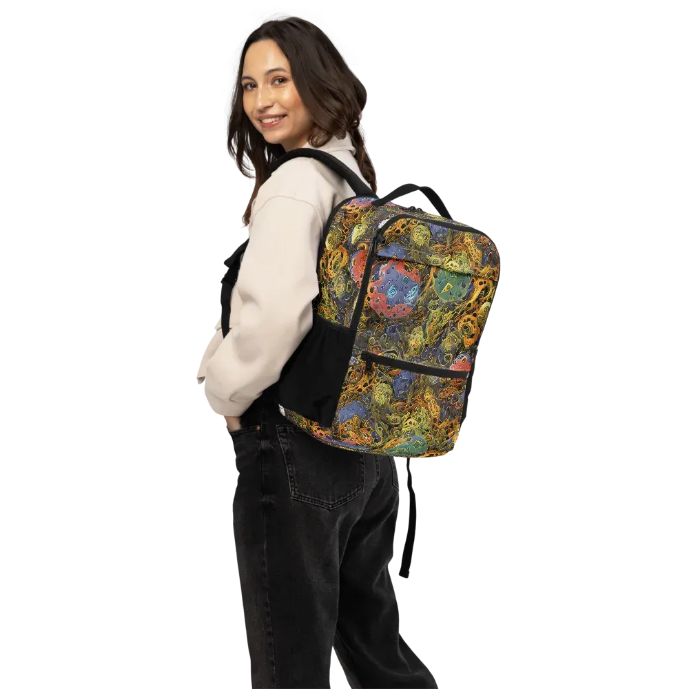 Chromatic Cauldron on Utility Backpack — Back