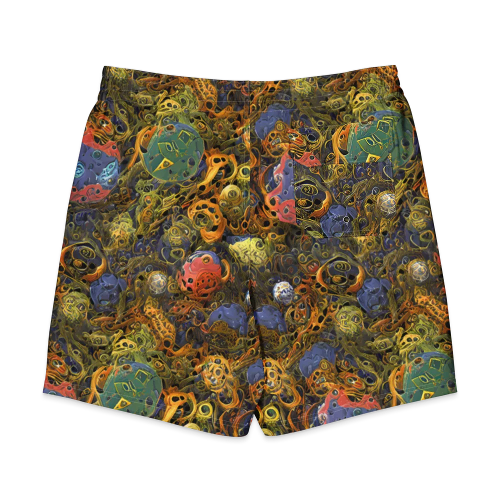 Chromatic Cauldron on Men's Board Shorts — Back